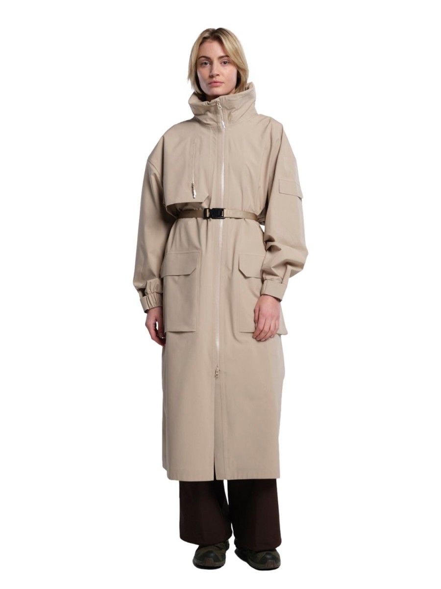 Dame Blæst | Blaest Klipra Coat Jakke Beige