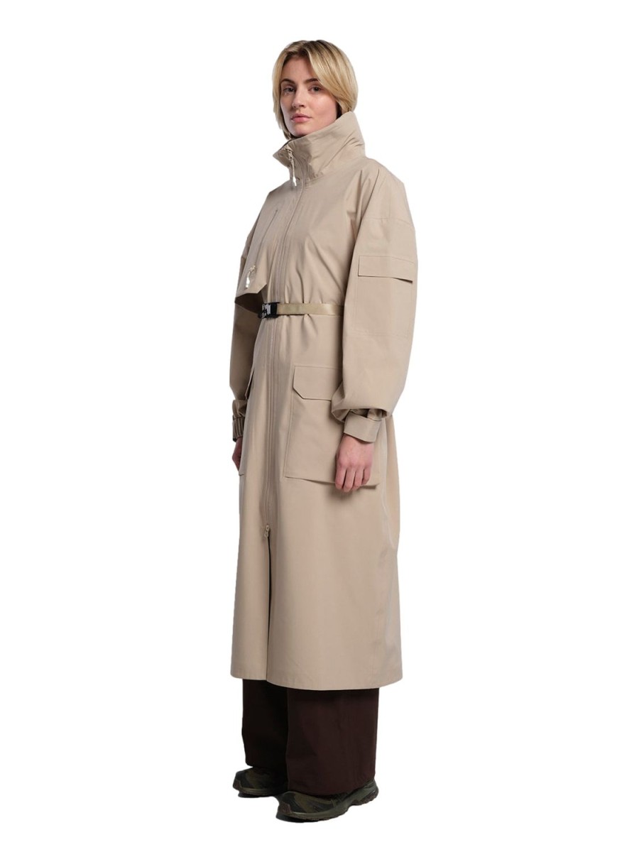 Dame Blæst | Blaest Klipra Coat Jakke Beige