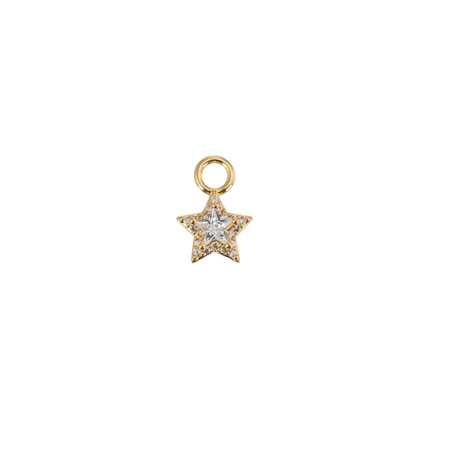 Smykker Emilia by Bon Dep | Emilia By Bon Dep Emilia Carina Charm Star Charm Gull