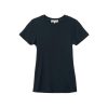 Dame Julie Josephine | Julie Josephine Roundneck Cotton Jersey Tee T-Shirt Morkebla