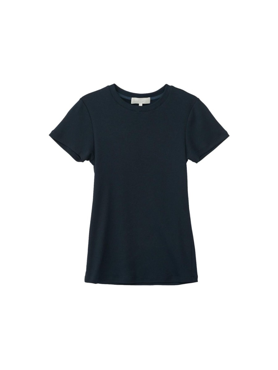 Dame Julie Josephine | Julie Josephine Roundneck Cotton Jersey Tee T-Shirt Morkebla