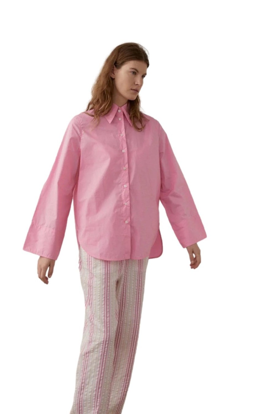 Dame Blanca Studio | Blanca Studio Fern Shirt Skjorte Rosa