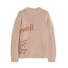 Herre Holzweiler | Holzweiler Haza Logo Crew Genser Beige