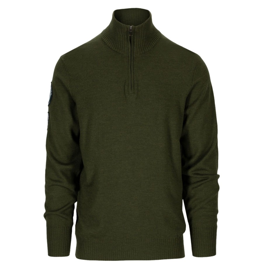 Herre Amundsen | Amundsen Peak Half Zip Mens Genser Flaskegronn