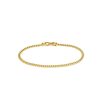 Smykker Tom Wood Jewellery | Tom Wood Jewellery Curb Bracelet M Armband Gull