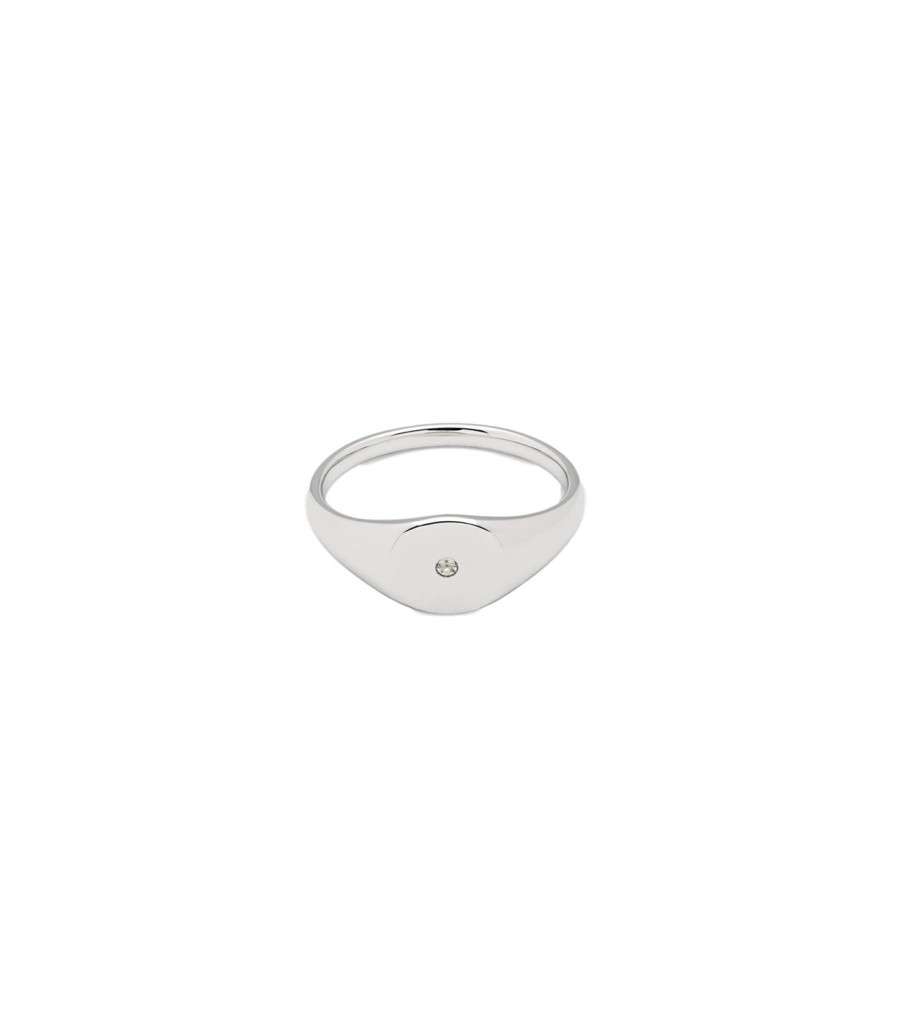 Smykker Tom Wood Jewellery | Tom Wood Jewellery Gerd Ring Ring Solv